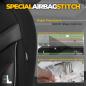 Preview: Auto Sitzbezug Set Universal Vorne und Hinten Komfortabel Komplett Set